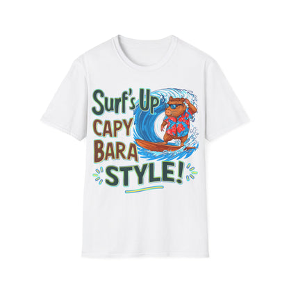 T-Shirt - Surf's up Capybara style