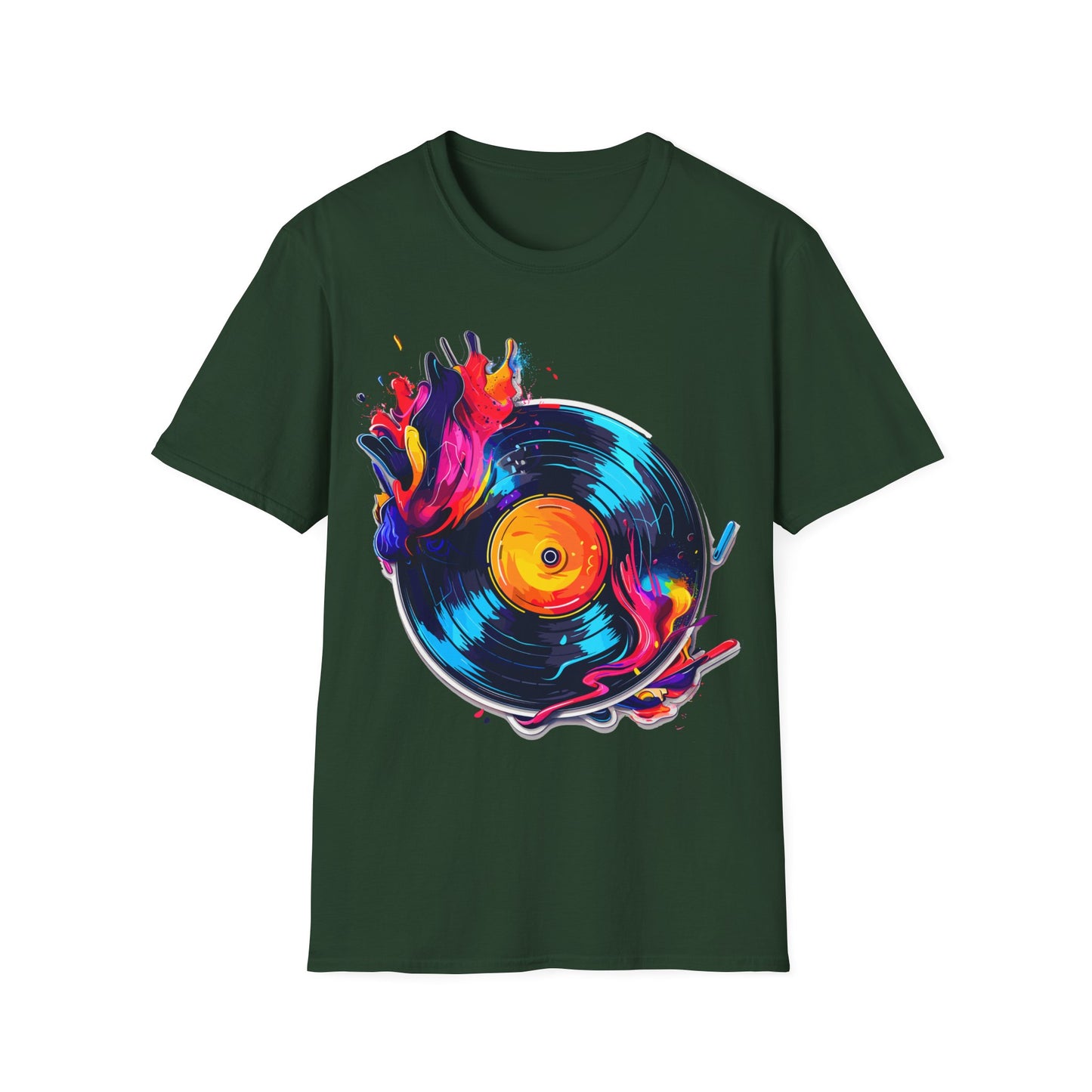 T-Shirt - Vinyl Records Music