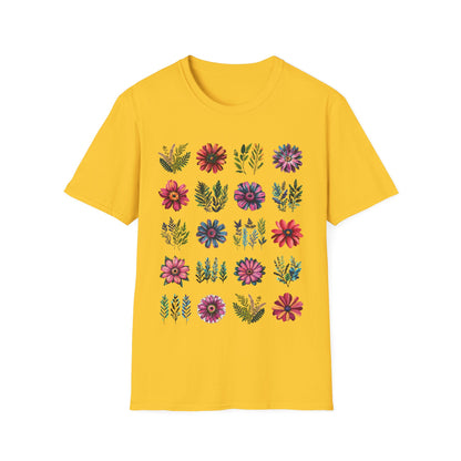 T-Shirt - Botanical Flowers