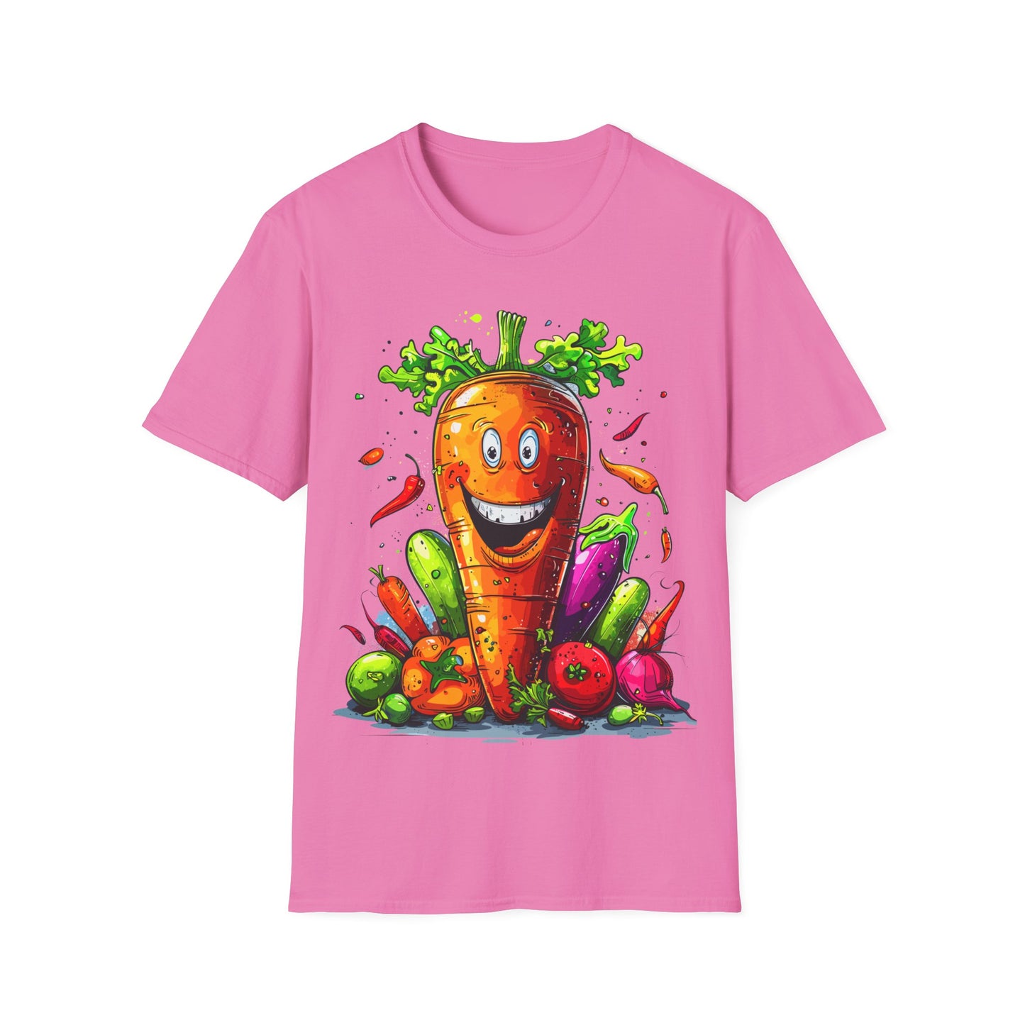 T-Shirt - Vegetarian - Carrot