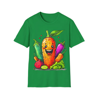 T-Shirt - Vegetarian - Carrot