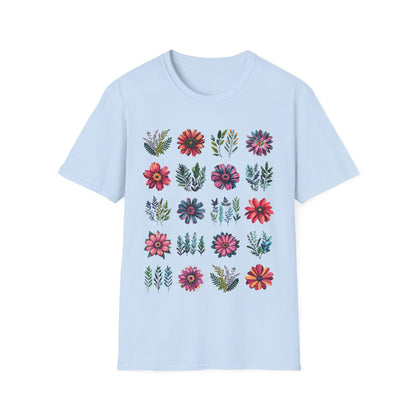 T-Shirt - Botanical Flowers