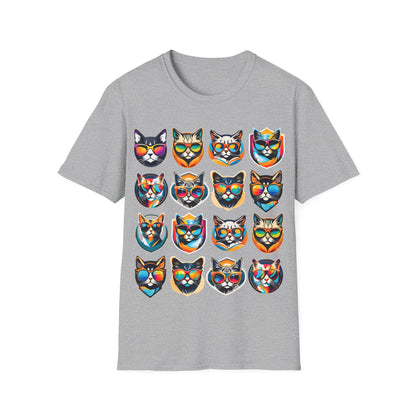 T-Shirt - Cats in sunglasses