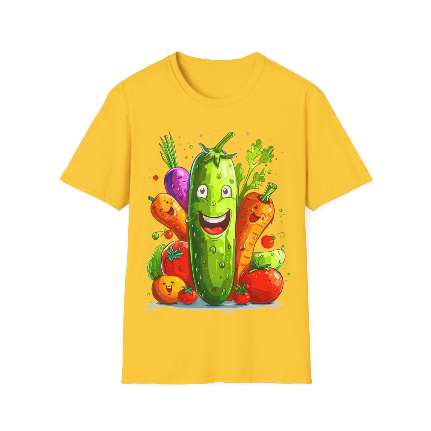 T-Shirt - Vegetarian - Cucumber