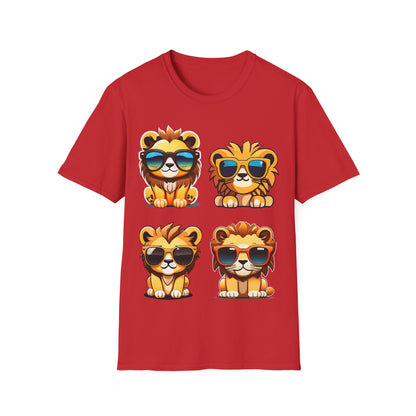 T-Shirt - Lions in sunglasses