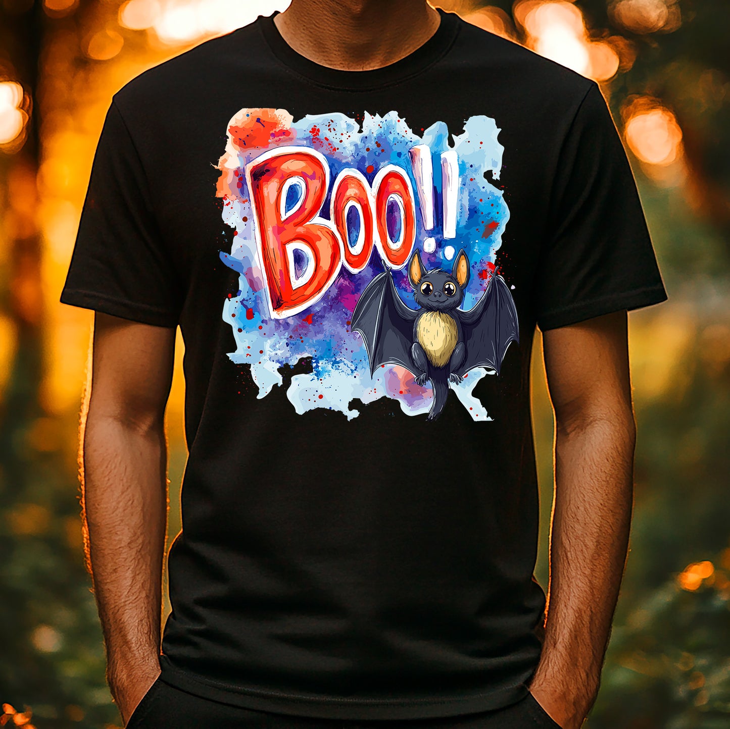 T-Shirt - Halloween - Boo!