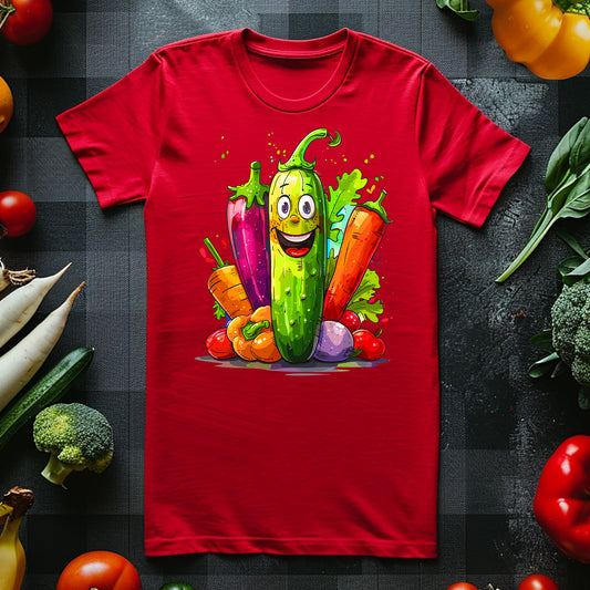 T-Shirt - Vegetarian - Cucumber