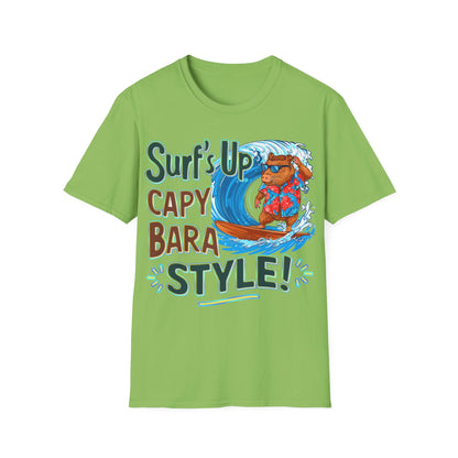 T-Shirt - Surf's up Capybara style