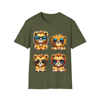 T-Shirt - Lions in sunglasses