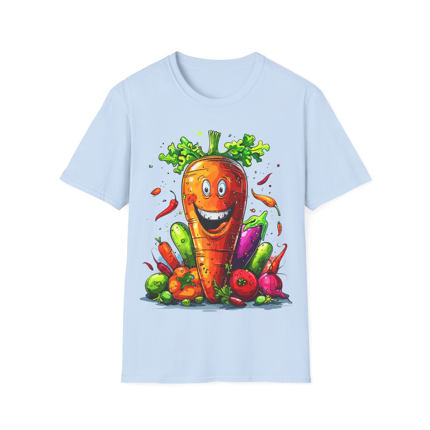 T-Shirt - Vegetarian - Carrot