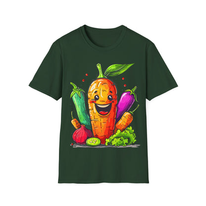 T-Shirt - Vegetarian - Carrot