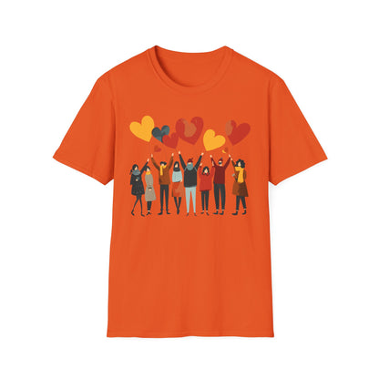 T-Shirt - People with hearts