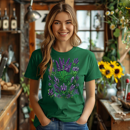 T-Shirt - Lavender Flowers