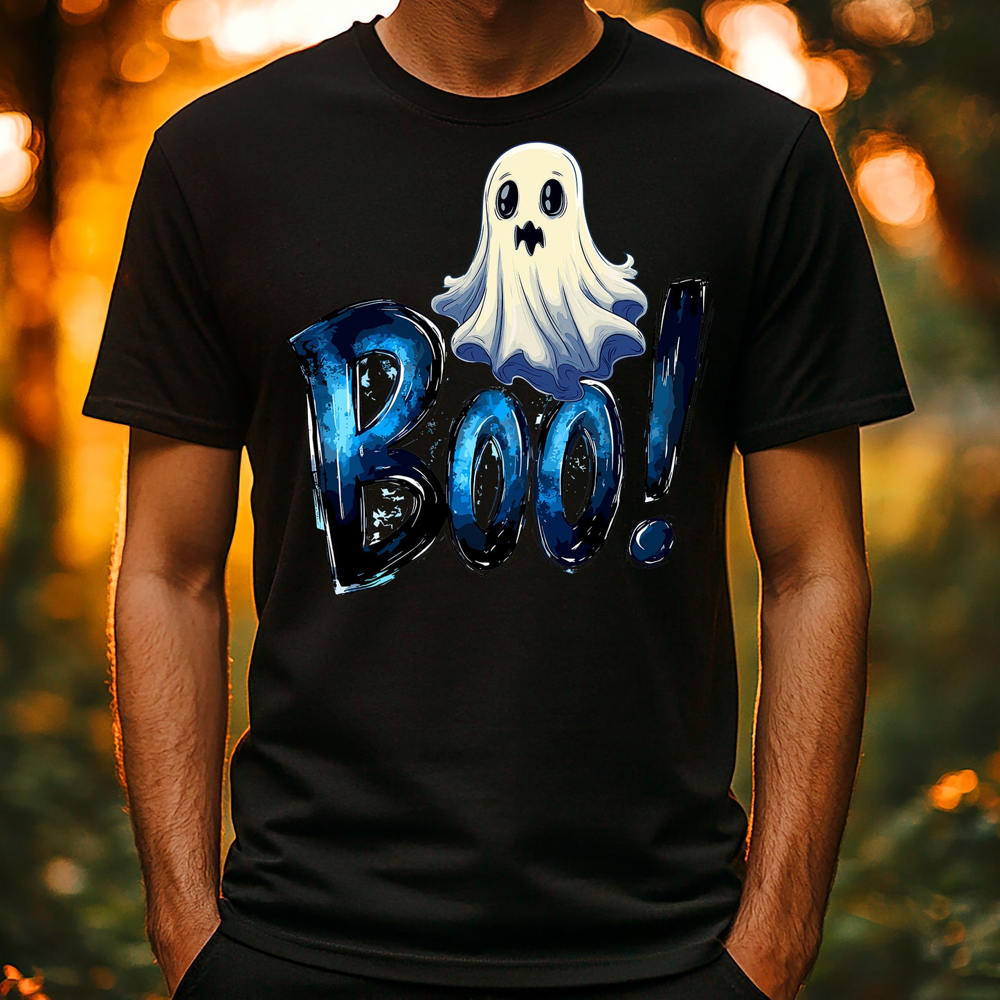 T-Shirt - Halloween - Boo!