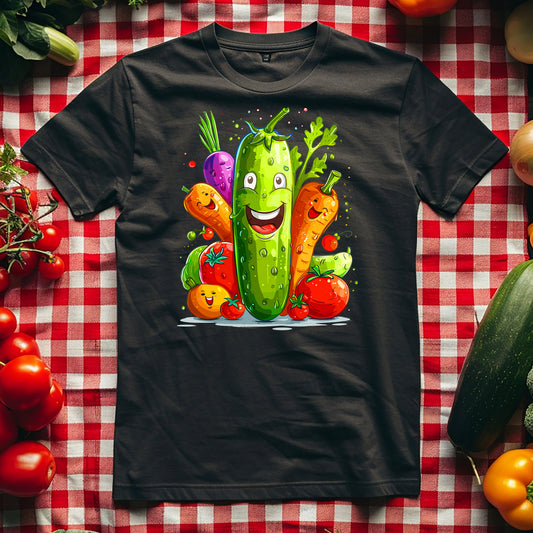 T-Shirt - Vegetarian - Cucumber