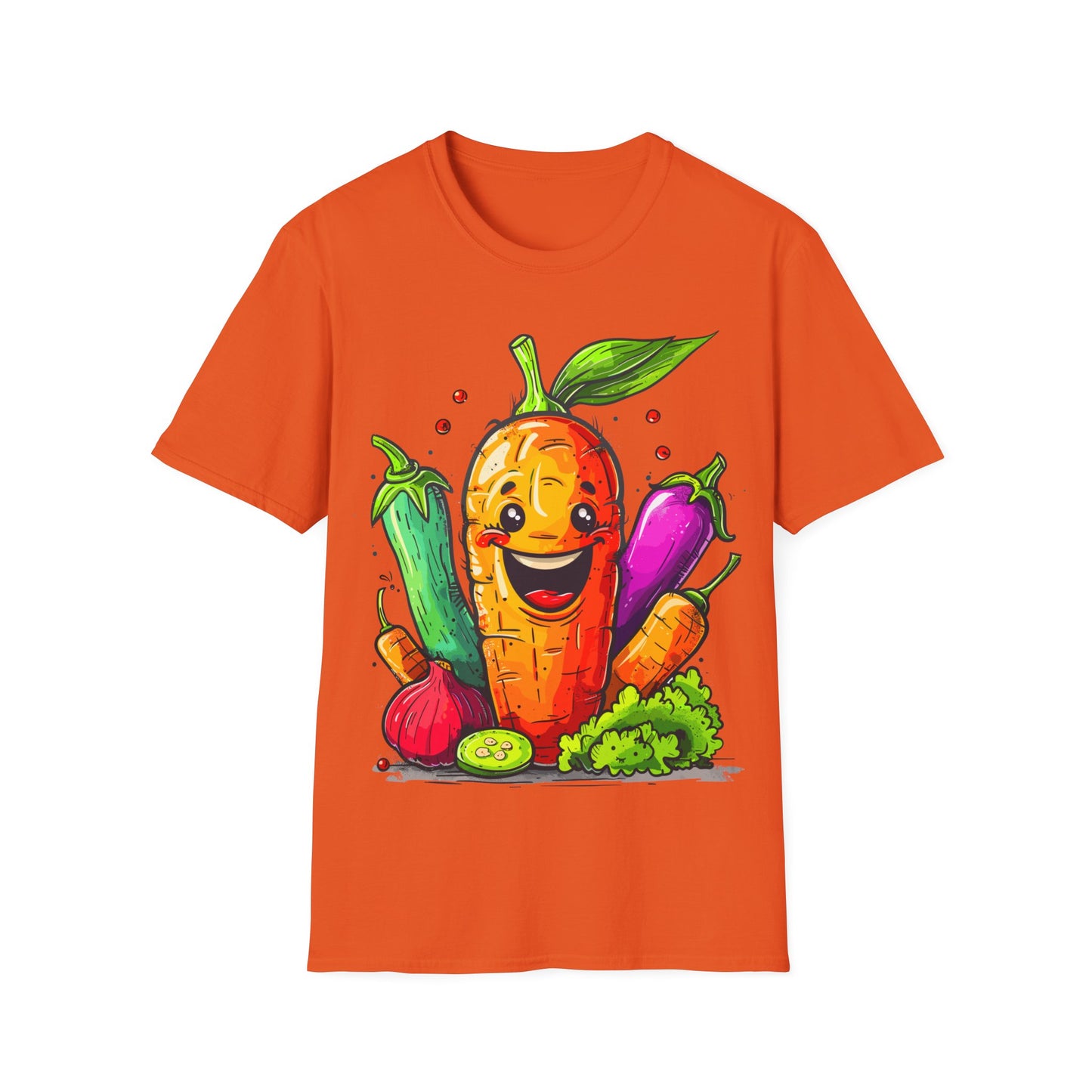 T-Shirt - Vegetarian - Carrot