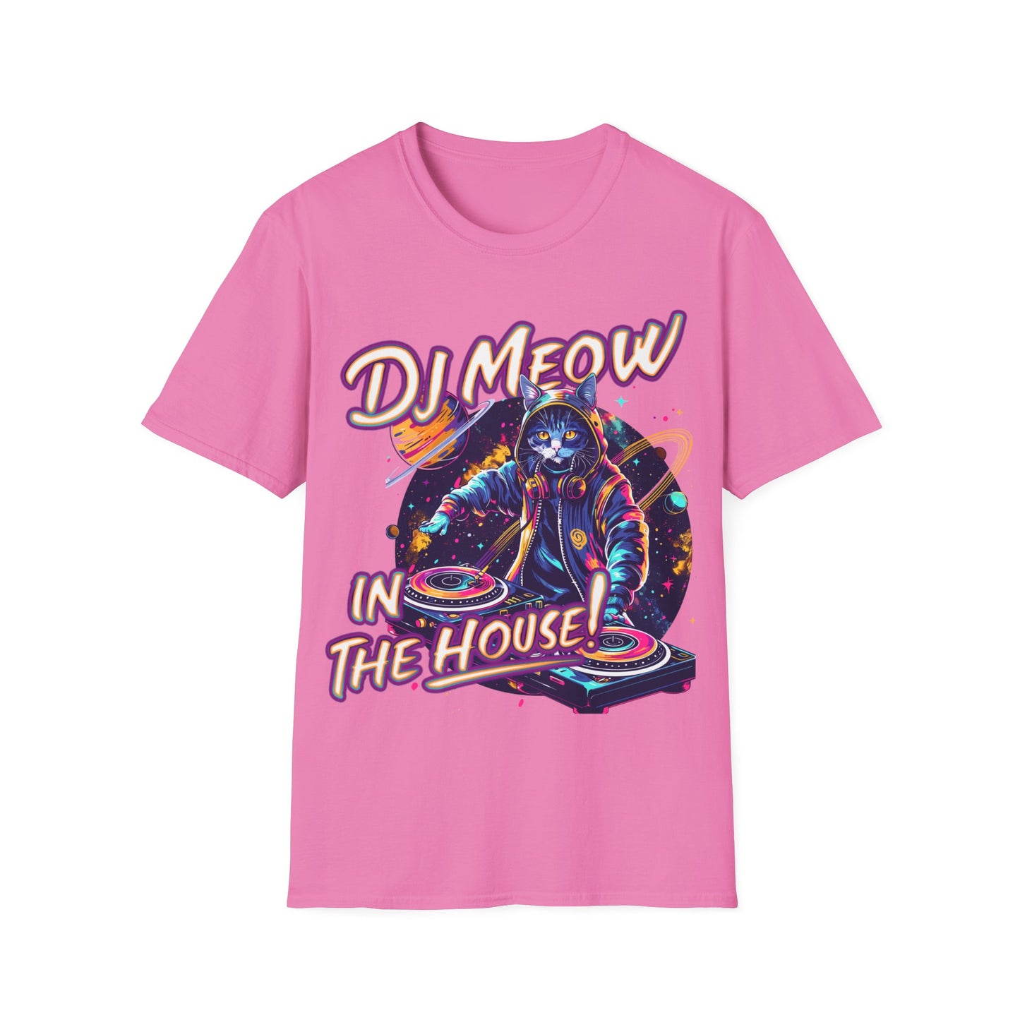 T-Shirt - DJ Meow in the house!