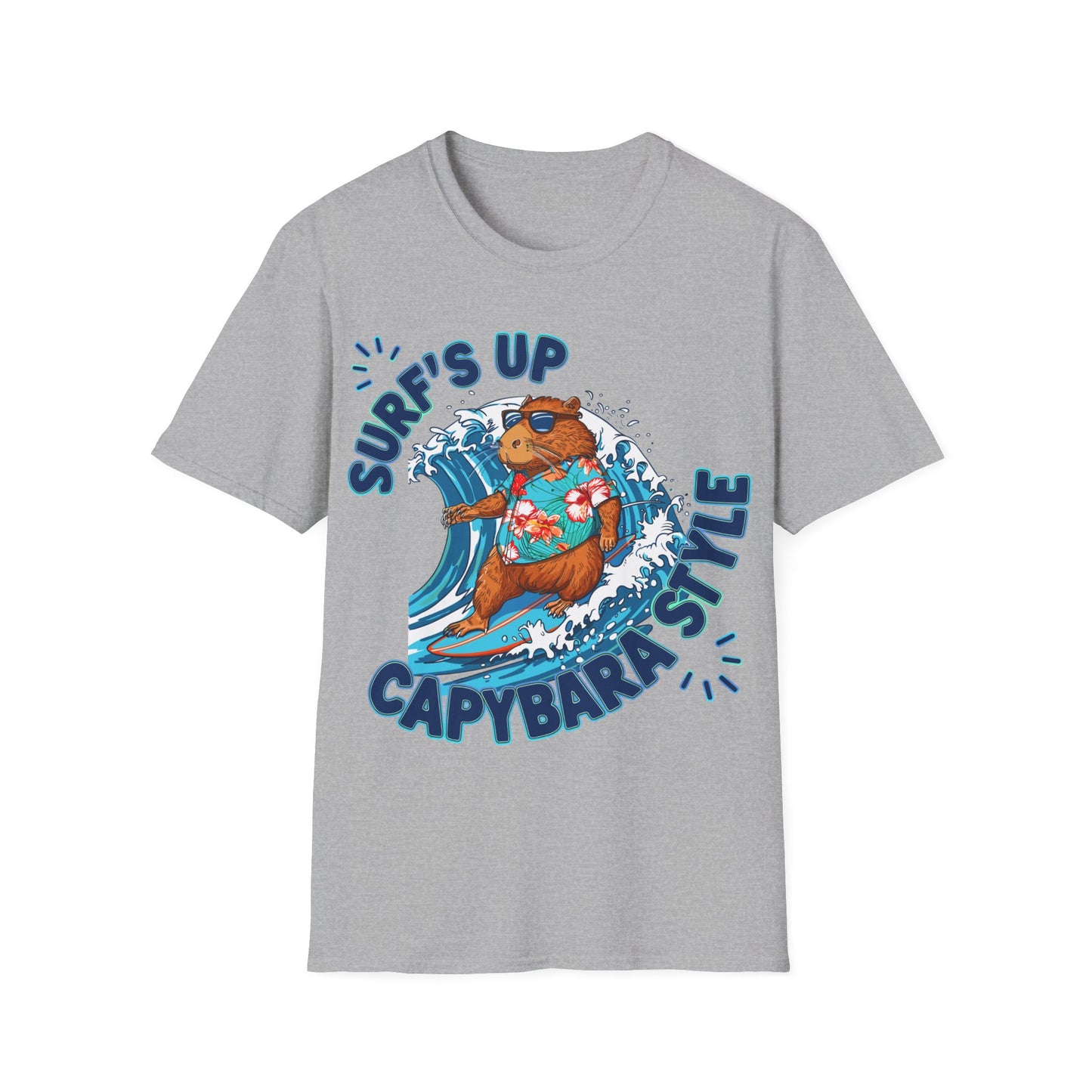 T-Shirt - Surf's up Capybara style