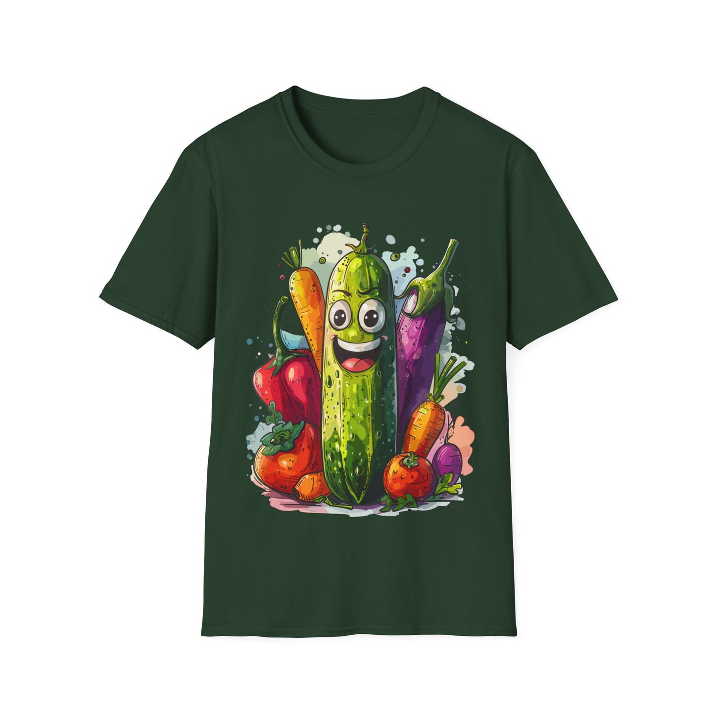 T-Shirt - Vegetarian - Cucumber