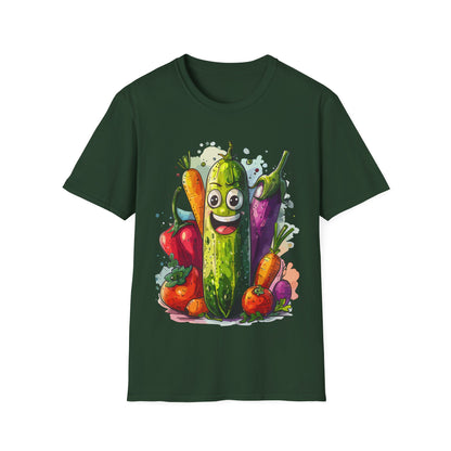 T-Shirt - Vegetarian - Cucumber