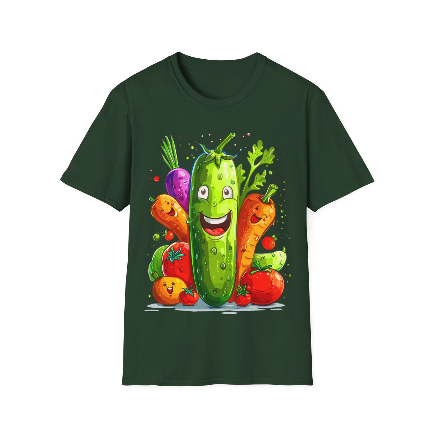 T-Shirt - Vegetarian - Cucumber