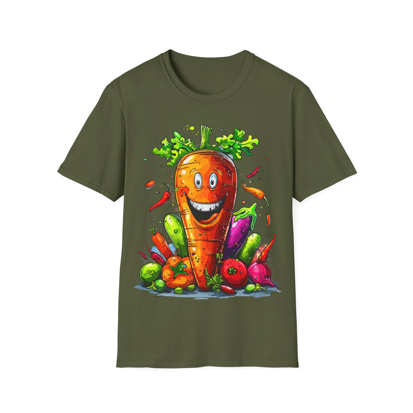 T-Shirt - Vegetarian - Carrot