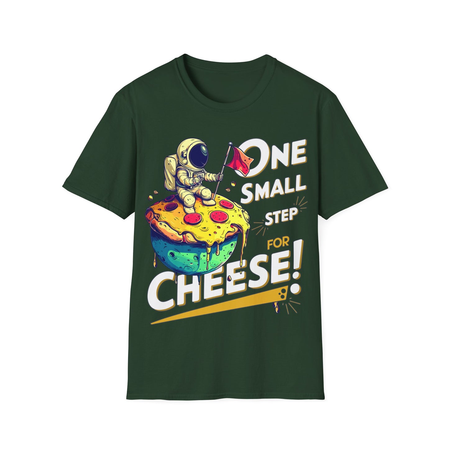 T-Shirt - One small step for cheese!