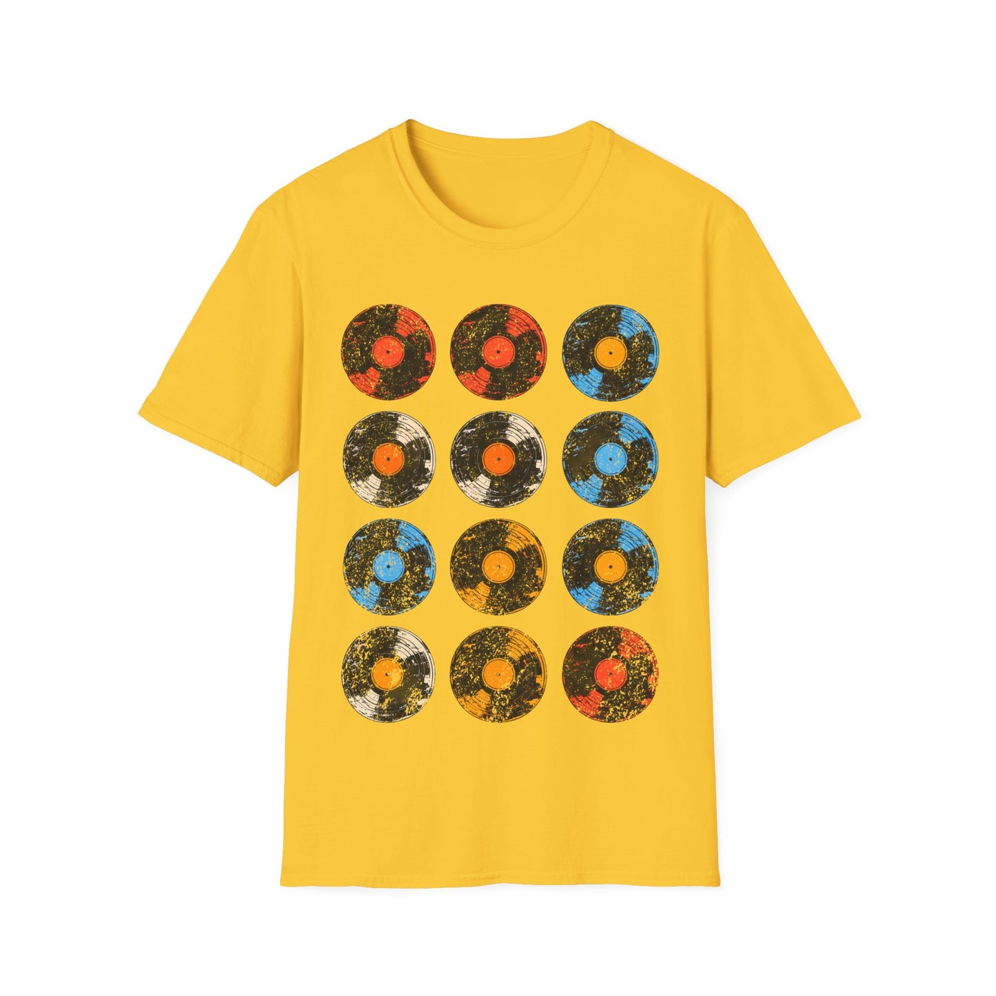 T-Shirt - Vinyl Records Music