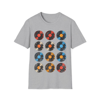 T-Shirt - Vinyl Records Music