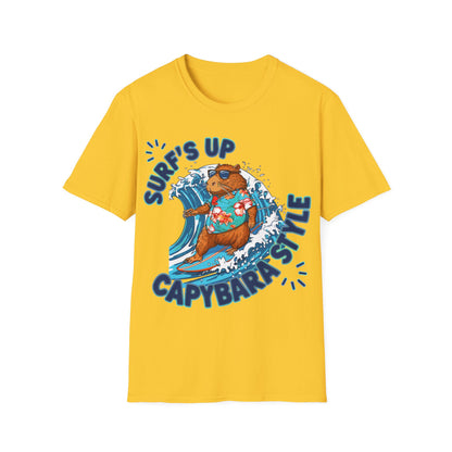 T-Shirt - Surf's up Capybara style