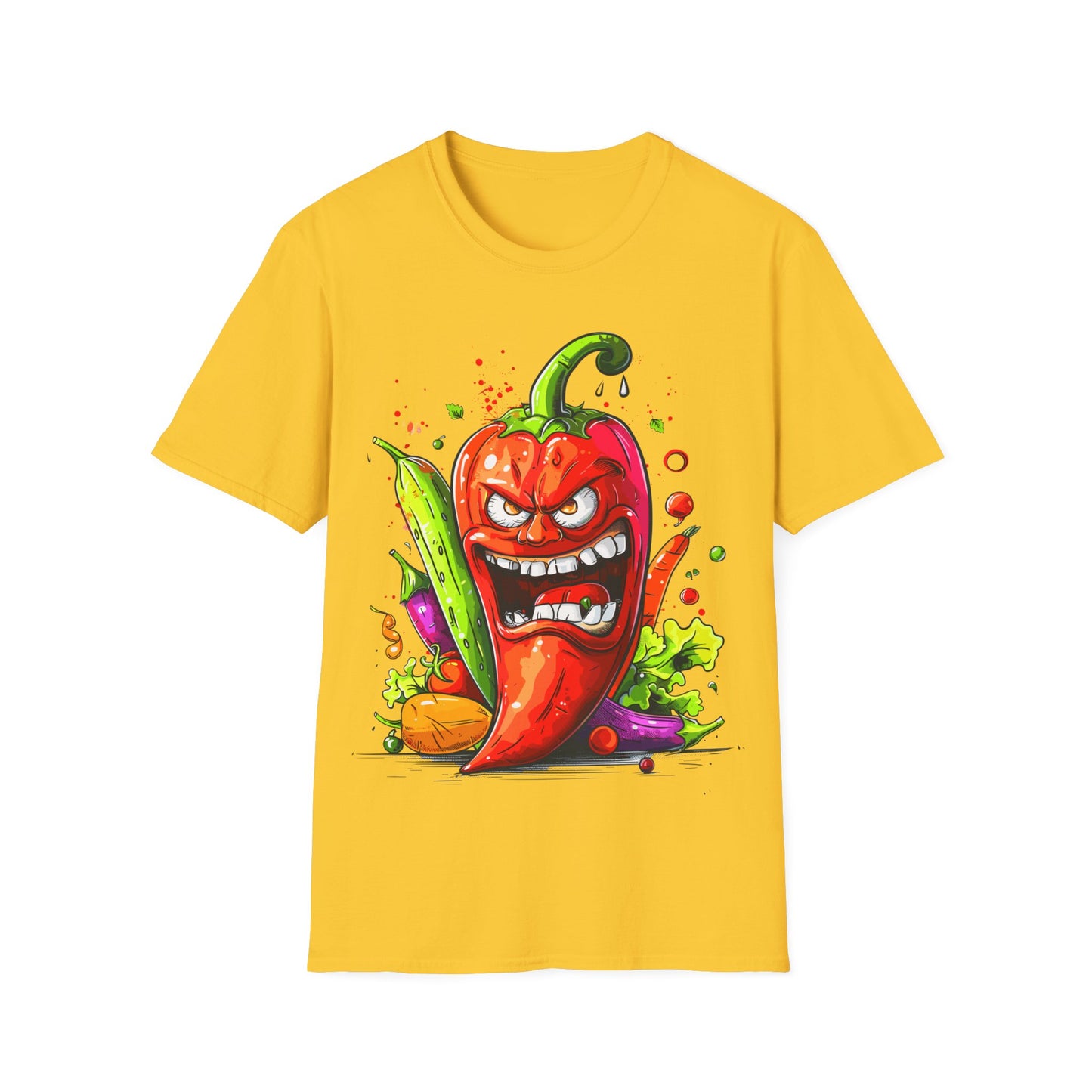 T-Shirt - Vegetarian - Chilli Pepper