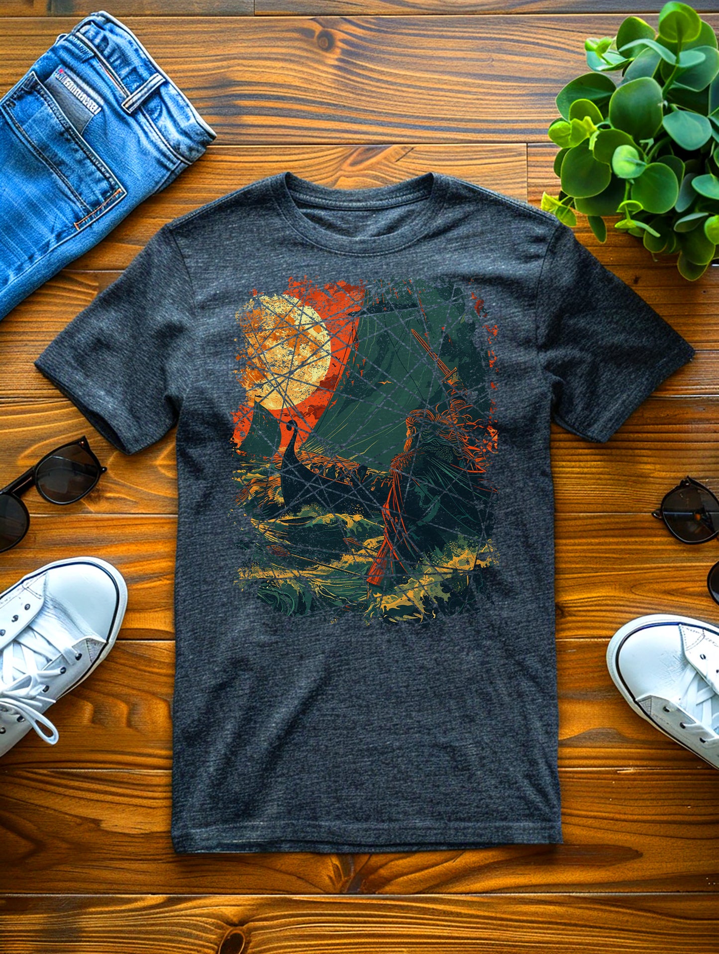 T-Shirt - Viking Ship