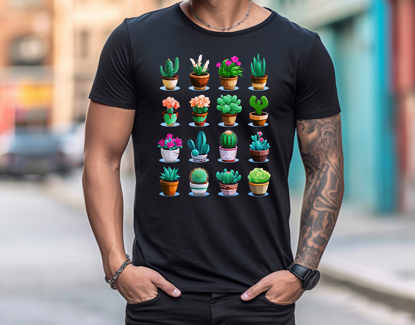 T-Shirt - Cactuses