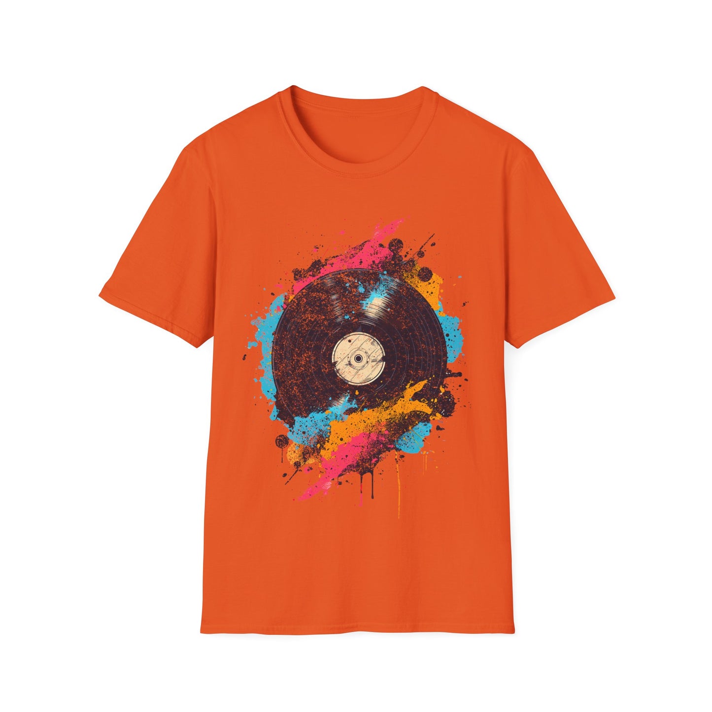 T-Shirt - Vinyl Records Music