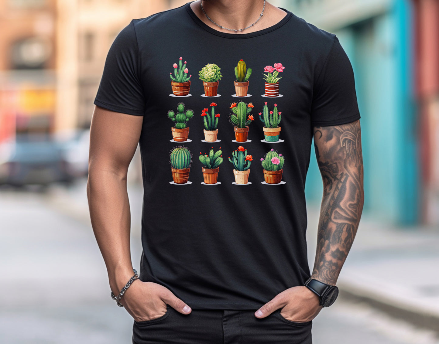 T-Shirt - Cactuses