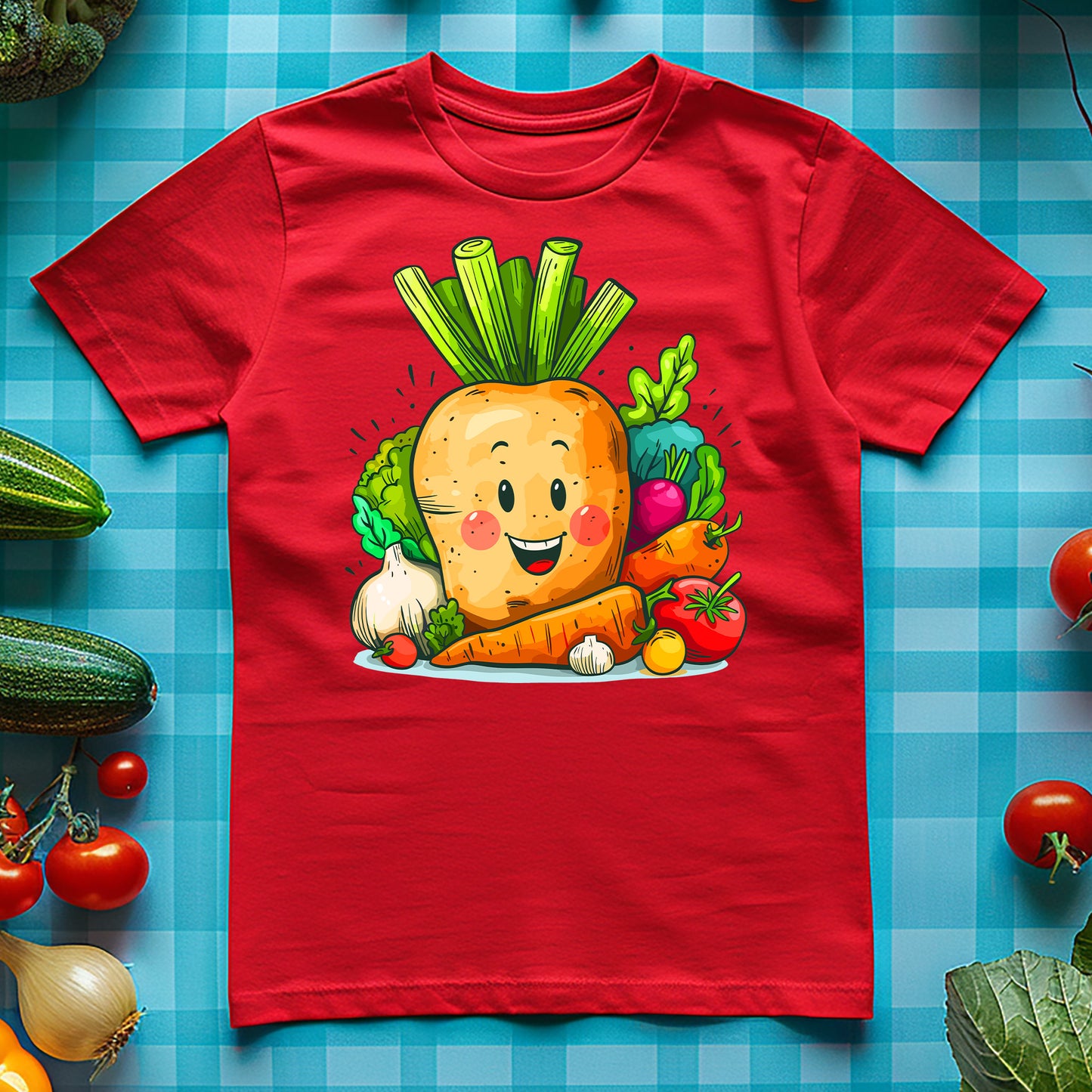 T-Shirt - Vegetarian - Potato