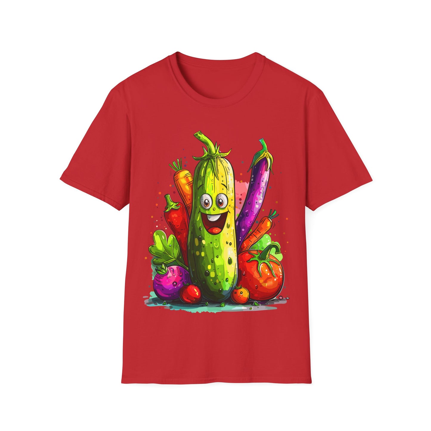 T-Shirt - Vegetarian - Cucumber