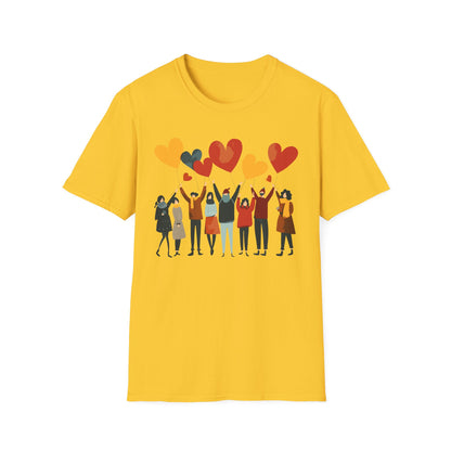 T-Shirt - People with hearts