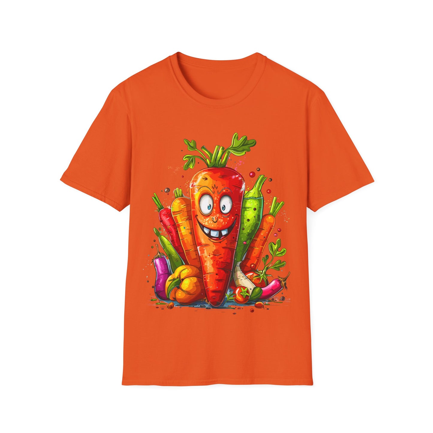 T-Shirt - Vegetarian - Carrot