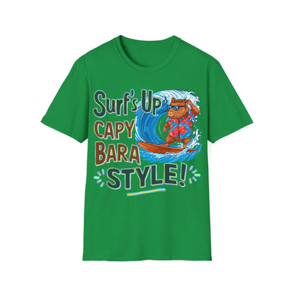 T-Shirt - Surf's up Capybara style