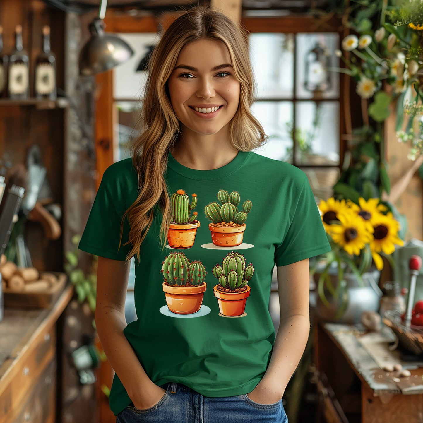 T-Shirt - Cactuses