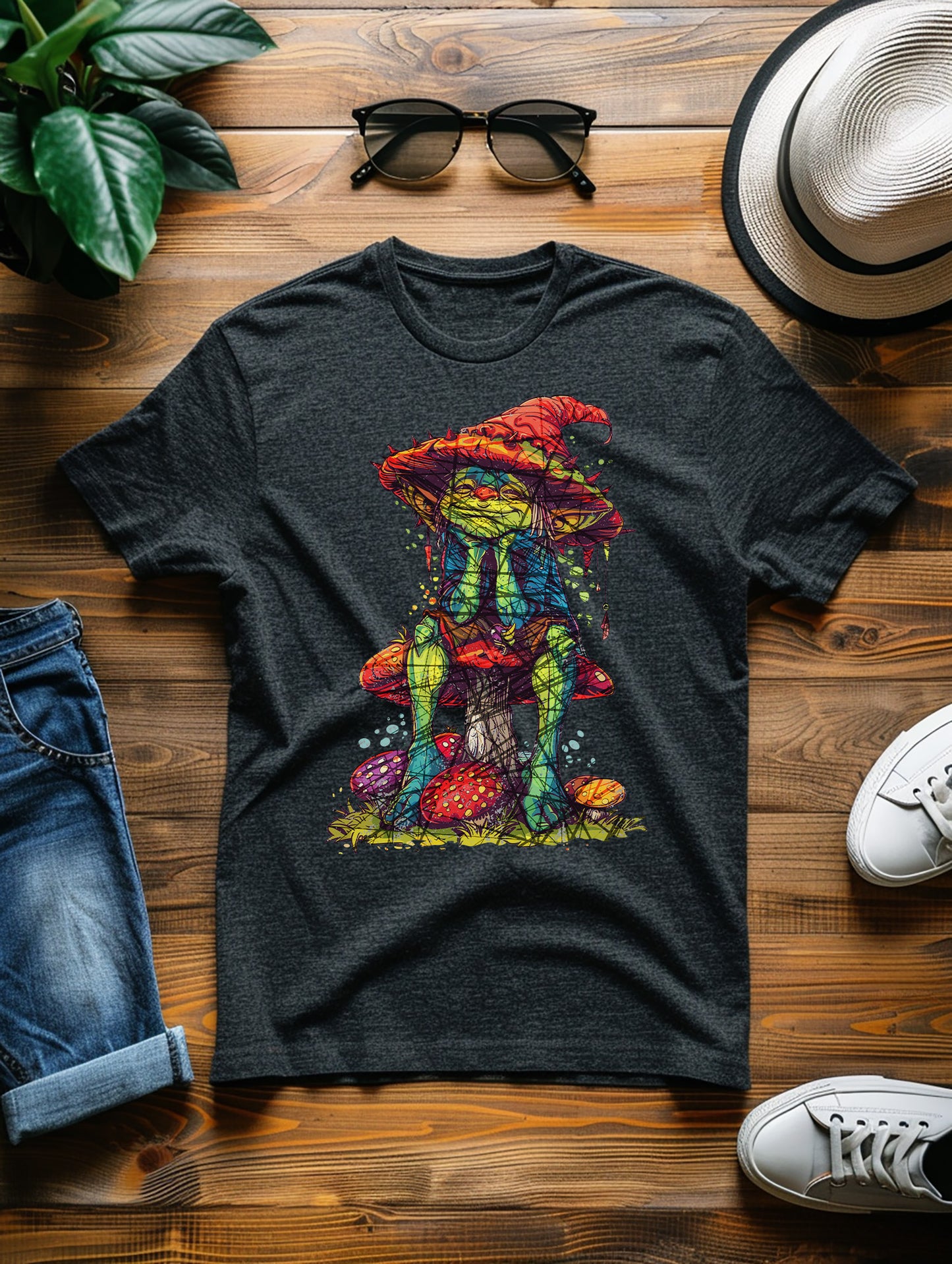 T-Shirt - Goblin & Mushrooms