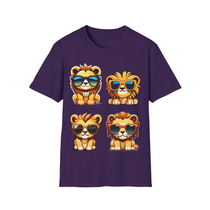 T-Shirt - Lions in sunglasses