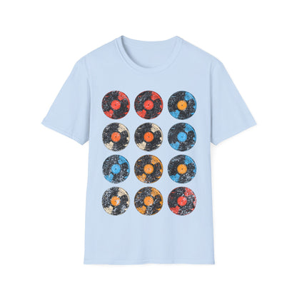 T-Shirt - Vinyl Records Music