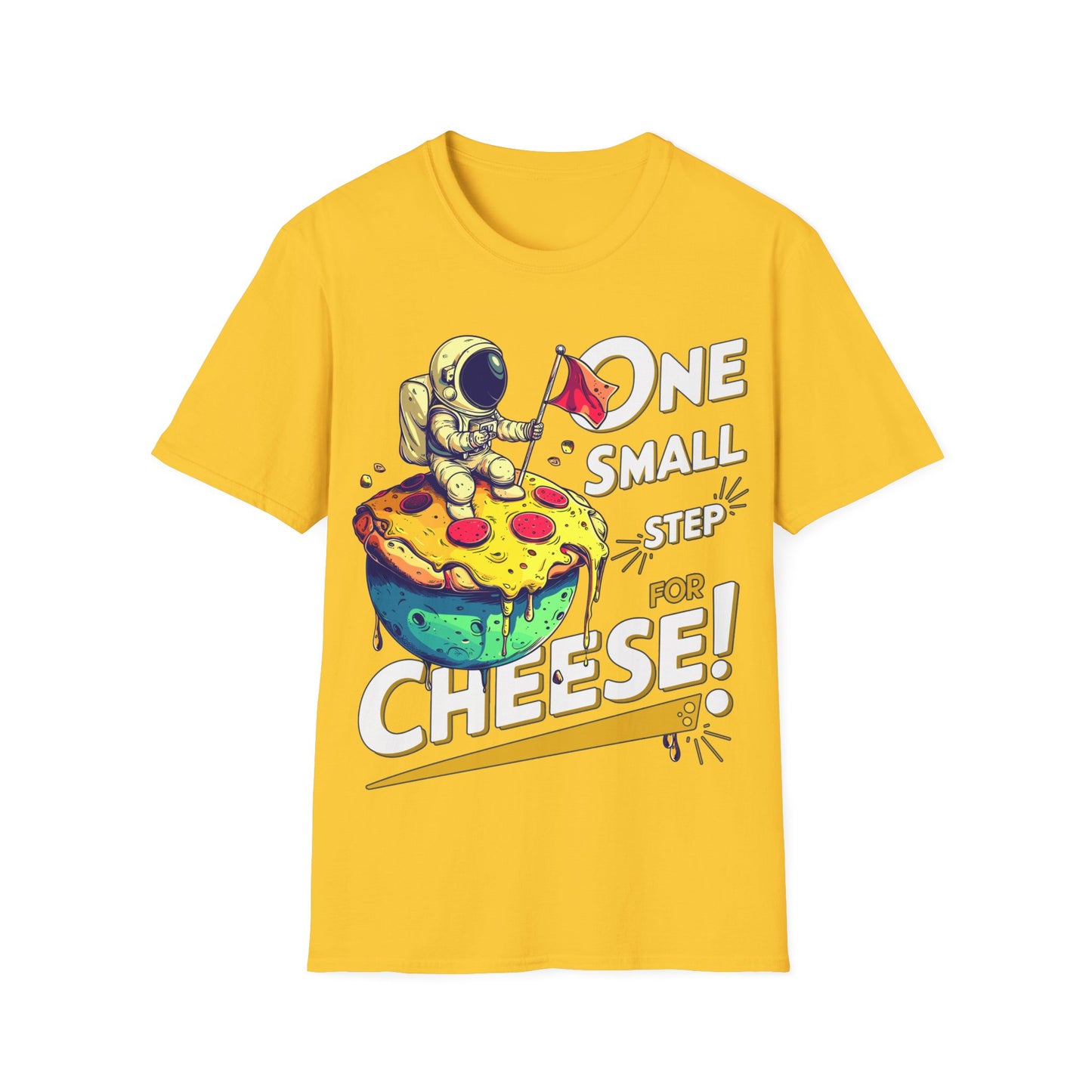 T-Shirt - One small step for cheese!