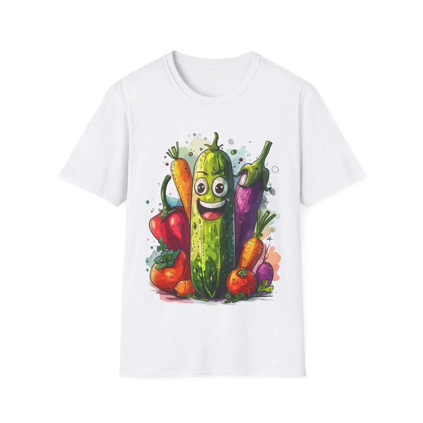 T-Shirt - Vegetarian - Cucumber