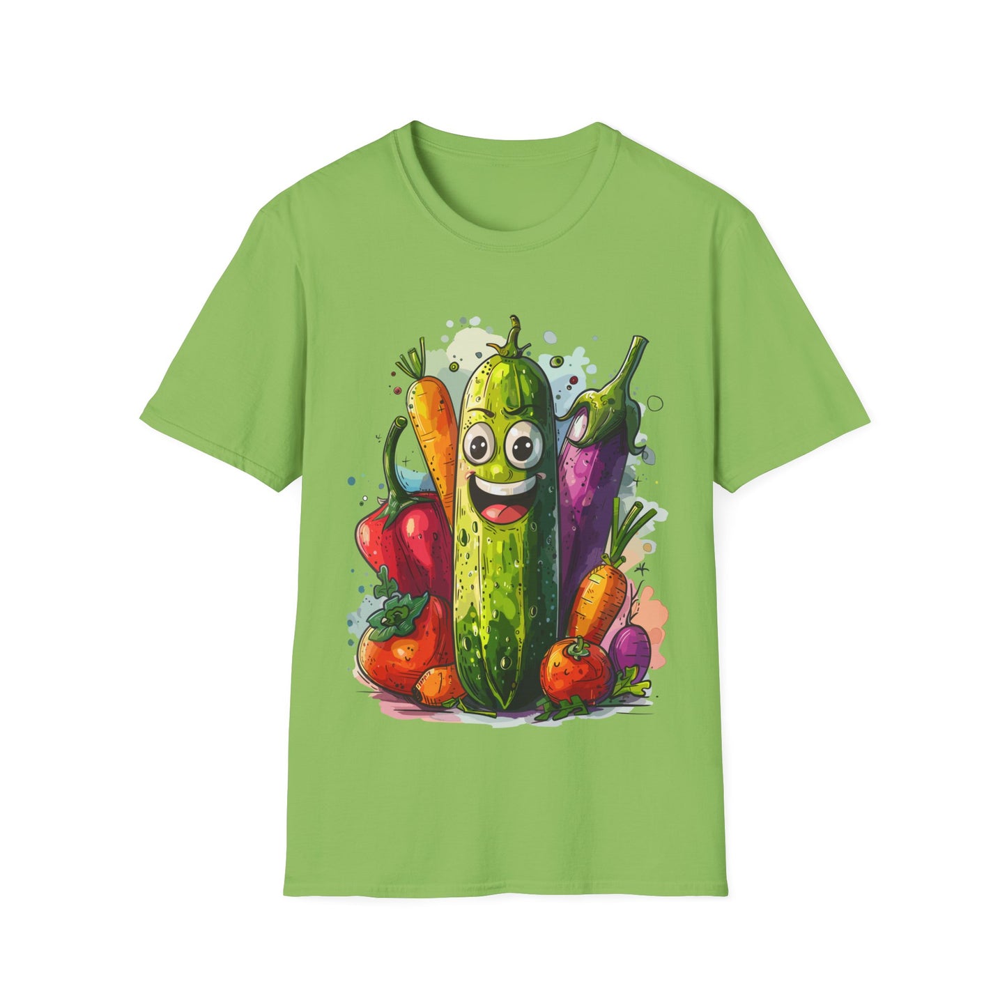 T-Shirt - Vegetarian - Cucumber