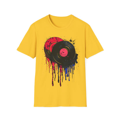 T-Shirt - Vinyl Records Music