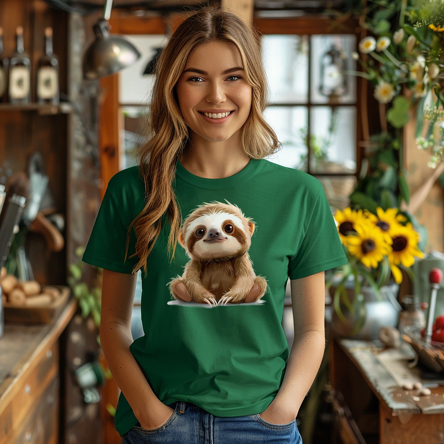 T-Shirt - Baby Sloth