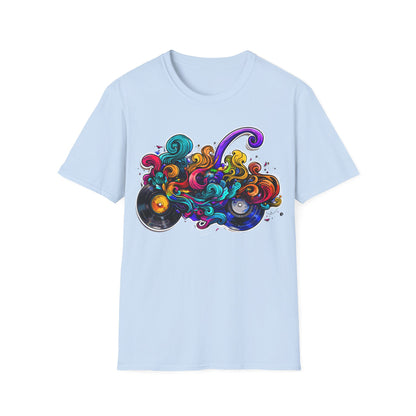 T-Shirt - Vinyl Records Music